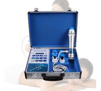 Professional ED Shockwave Therapy Machine ED Treatment Pain Relief Massager, Deep Tissue Percussion Body Relax Muscle Pain Relief Massager for Home Use with 7 Massage Head