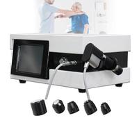 Professional ED Therapy Machine Extracorporeal Shockwave for ED & Pain Relief, 2 Models (5/6 Interchangeable Head) with Touch Screen, Non-Invasive Pneumatic Device(A)
