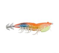 Professional Egi bait designed for serious anglers targeting squid and cuttlefish in various conditions (orange)