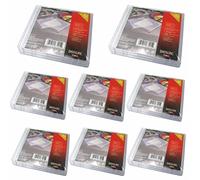 Professional-Elec 40 x Esselte Dataline Slim CD/DVD Jewel Cases with Secure Central Disc Mounting & Booklet/Cover Clips