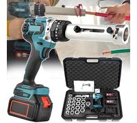 Professional Electric Cable Stripping Machine with 20 Bushings - Wire Stripper Machine,Led Lighting,2-Level Speed Regulation for 50-300 Mm² Ordinary Cable,50-400 Mm² High Voltage Cable