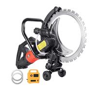 Professional Electric Concrete Ring Saw, 8980W 3000 RPM, with 11.4in Depth, 90° No-Dead-Angle Cutting, Dust-free Cutting Of Concrete Walls and Floors,001
