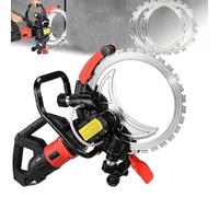 Professional Electric Concrete Ring Saw, 8980W 3000 RPM, with 11.4in Depth, 90° No-Dead-Angle Cutting, Dust-free Cutting, Saw Brushless, for Stone and Brick Materials,001