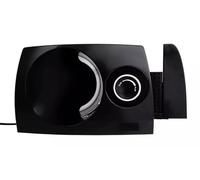 Professional Electric Food Slicer, Black, Premium Kitchen Appliance with Adjustable Cutting Controls