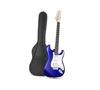 Professional Electric Guitar Beginner Electric Guitar Set Purple Full Size 6 String Solid Body