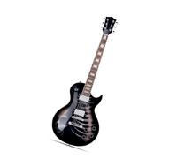 Professional Electric Guitar Electric Guitar With Mahogany Solid Fingerboard Dual Pickups And Stainless Steel Frets(Skull)