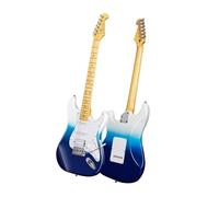 Professional Electric Guitar Gradient Blue Electric Guitar Set Solid Poplar