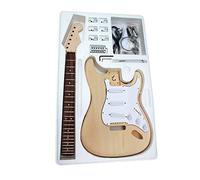 professional Electric Guitar Kits DIY 6-string Electric Guitar Kit Unfinished With A Full Setof Accessories Self-assembly Electric Guitar Kits