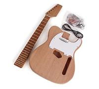 professional Electric Guitar Kits Maple Neck Fretboard Two Piece Mahogany Body 22 Frets Electric Guitar DIY Kit Electric Guitar Kits