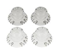 Professional Electric Guitar Left Hand 18 Tooth Bell Shaped Control Knobs 4 Piece Set