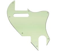Professional Electric Guitar Pickguard 7 Holes Professional F Hybrid Electric Guitar Pickguard Durable Standard Modern Style(3ply Green)