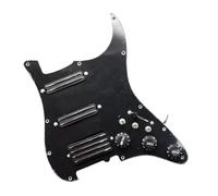 Professional Electric Guitar Pickguard SSH Prewired Electric Guitar Pickguard Splitting 2 Mini Humbucker And 4 Coil Pickup With Single Cut Converter