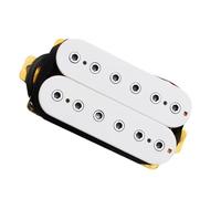 Professional Electric Guitar Pickup Electric Guitar Humbucker Double Block Pickup Black Hexagon Socket Screw Yellow Black Basket Purple Frameless (Color : 1, Size : Bridge 52mm)