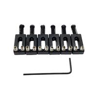 Professional Electric Guitar Tailpiece Assembly for Sustained Tone & Permanent Height Strengthened Tone Guitar Bridge