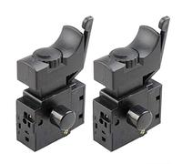 Professional Electric Hand Drill Parts Optional On Speed Control Switch AC 250V 6A Replacement Parts 2 Pieces/set Trimmer Grass