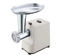 Professional Electric Meat Grinder with 3 Cutting Plates, Sausage Stuffer & Kibbe Kit for Home Kitchen