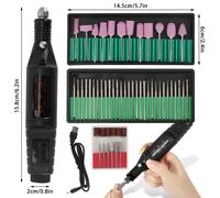 Professional Electric Nail Drill Machine Art Acrylic UV Gel Files