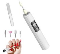 Professional Electric Nail Polisher, Cordless Rechargeable Electric Nail Drill Kit with Adjustable Speed, LCD Display, Nails File for Manicure, Pedicure, Acrylic, Gel Removal (1Set)
