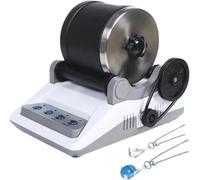 Professional Electric Rock Tumbler Kit with Timer, Gem Polishing Machine, Includes Detachable Grinder & Grits for Stunning Jewelry