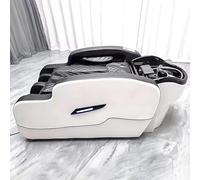 Professional Electric Salon Shampoo Massage Bed, Grey Curve Design Beauty Head Spa Equipment with Water Cycle, Electric Leg Lifting, Smart Massage