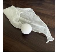 Professional Electric Silk to Ball - Quick Speed Magic Tricks Stage Vanishing Props Comedy Illusions Mentalism Gimmicks Magician (White Color) (white)