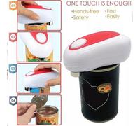 Professional Electric Tin Can Opener Automatic One Touch Battery Operated Cooks