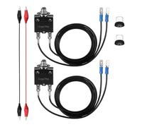 Professional Electrical Diagnostic Tool with Copper Construction Easy to Use for AC Units & Commercial Troubleshooting Heavy Duty Resettable Fuses Tester with Clips Suitable