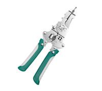 Professional Electrician Tool Precise Wire Stripper Crimper Cable Cutter and Terminals Crimper Ergonomic Designs Automatic Wire Stripping Pliers with Gloves