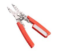 Professional Electrician Wire Stripping and Cutting Pliers with Ergonomic Grip for Clean Safe Cut Industrial Easy to Use Multifunctional Voltage Tester Wire Stripper
