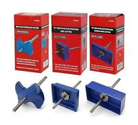 Professional Electricians Box Cutter Set | Complete 3-Piece Pack: Large & Small Square Cutters, Circular Cutter - Fast & Precise Wall Socket Installation