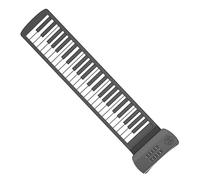 Professional Electronic Keyboards 49/61 Keys Roll Up Piano With Built-in Speaker Supports Recording Sustain Headphone Output Silent (Color : 49 keys)