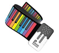 Professional Electronic Keyboards 49 Keys Digital Keyboard Flexible Roll Up Piano With Speaker Electronic Hand Roll Piano For Music Lovers