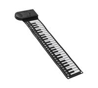 Professional Electronic Keyboards 49 Keys Digital Keyboard Piano Portable Silicone Electronic Roll Up Piano Electronic Hand Roll Piano (Color : 01)