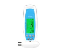 Professional Electronic Metronome Tuner for Piano Guqin Guzheng Erhu Guitar 3 in 1 with Spanner Bright Display Portable Sky Blue(Sky blue)