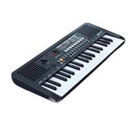Professional Electronic Pianos Portable Electronic Organ 37 Keys Professional Keyboard Beginners Mini Musical Instruments(Black)