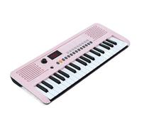 Professional Electronic Pianos Portable Electronic Organ 37 Keys Professional Keyboard Beginners Mini Piano Musical Instruments(Pink)