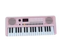 Professional Electronic Pianos Portable Electronic Organ 37 Keys Professional Keyboard Mini Musical Instruments(Pink)