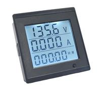 Professional Energy Consumption Meter with Voltages Alerts Power Tracking and Backlight Display for Precise Readings Advanced Electrical with Auto Data Logging