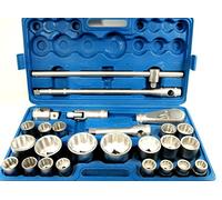 Professional Engineering Quality 26Pc 3/4"& 1" Drive Chrome Vanadium Socket Set SS301