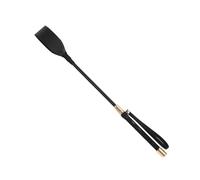 Professional equestrian whip, universal for dressage/jumping, gentle touch to promote communication between man and horse, multiple specifications available(45cm-Black)