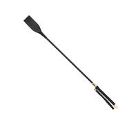 Professional equestrian whip, universal for dressage/jumping, gentle touch to promote communication between man and horse, multiple specifications available(59cm-Black)