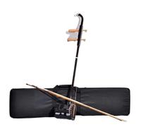 Professional Erhu Chinese Erhu Mechanical Copper Shaft Tuning Strings Erheen Musical Instruments White Horse Bow Send Selfstudy Book