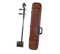 Professional Erhu Dragon Erhu Black Sandalwood Carving Dragons Chinese String Instruments