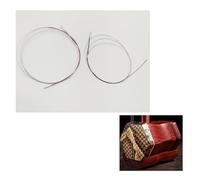 Professional Erhu Strings, Metal Wire Replacement Set, 2 Pairs (transparent and loud sound quality, good hand feel) 二胡 琴弦 专业内弦和外弦