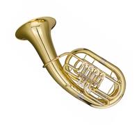 Professional Euphonium 4 Flat Keys Brass Lacquer Gold Euphonium Professional Band Student Large Horn Instrument With Carrying Case