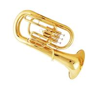 Professional Euphonium Bb Tone Euphonium Yellow Brass Gold Lacquer Body 3 Valves Euphonium With Mouthpiece And Case
