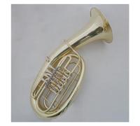 Professional Euphonium Beginner Four Flat Key Euphonium Instrument Adult Large Brass Lacquer Gold B Flat Euphonium With Accessories