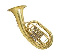 Professional Euphonium Brass Euphonium Four-key Euphonium Professional Playing Instrument With Mouthpiece And Accessories (Color : Gold)