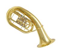 Professional Euphonium Four Flat Key Euphonium Brass Lacquered Gold Trumpet Instrument With Storage Case And Accessories