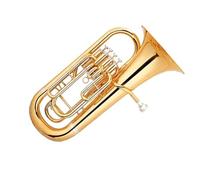 Professional Euphonium Four Stand Key Euphonium Instrument Brass Body White Copper Changing Pipe Holder With Mouthpiece